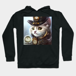 Cute little steampunk kitten Hoodie